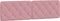 vidaXL - Hoofdbordkussen - 180 - cm - fluweel - roze