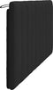 vidaXL - Hoofdbordkussen - 180 - cm - fluweel - zwart