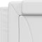vidaXL - Hoofdbordkussen - 180 - cm - kunstleer - wit