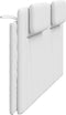 vidaXL - Hoofdbordkussen - 180 - cm - kunstleer - wit