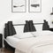 vidaXL - Hoofdbordkussen - 180 - cm - kunstleer - zwart - en - wit