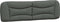 vidaXL - Hoofdbordkussen - 180 - cm - stof - donkergrijs