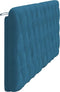 vidaXL - Hoofdbordkussen - 200 - cm - fluweel - blauw