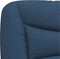 vidaXL - Hoofdbordkussen - 200 - cm - stof - blauw