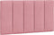 vidaXL - Hoofdbordkussen - 80 - cm - fluweel - roze