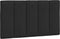vidaXL - Hoofdbordkussen - 80 - cm - fluweel - zwart