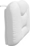 vidaXL - Hoofdbordkussen - 80 - cm - kunstleer - wit