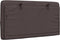 vidaXL - Hoofdbordkussen - 80 - cm - stof - donkerbruin