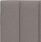 vidaXL - Hoofdbordkussen - 80 - cm - stof - taupe