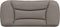 vidaXL - Hoofdbordkussen - 80 - cm - stof - taupe