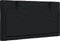 vidaXL - Hoofdbordkussen - 80 - cm - stof - zwart