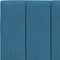 vidaXL - Hoofdbordkussen - 90 - cm - fluweel - blauw