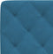 vidaXL - Hoofdbordkussen - 90 - cm - fluweel - blauw
