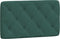vidaXL - Hoofdbordkussen - 90 - cm - fluweel - donkergroen