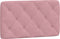 vidaXL - Hoofdbordkussen - 90 - cm - fluweel - roze