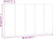 vidaXL - Hoofdbordkussen - 90 - cm - fluweel - roze