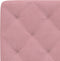 vidaXL - Hoofdbordkussen - 90 - cm - fluweel - roze