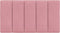 vidaXL - Hoofdbordkussen - 90 - cm - fluweel - roze