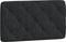vidaXL - Hoofdbordkussen - 90 - cm - fluweel - zwart