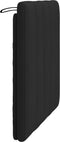 vidaXL - Hoofdbordkussen - 90 - cm - fluweel - zwart