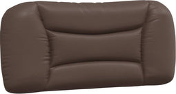 vidaXL - Hoofdbordkussen - 90 - cm - kunstleer - bruin