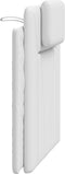 vidaXL - Hoofdbordkussen - 90 - cm - kunstleer - wit