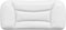 vidaXL - Hoofdbordkussen - 90 - cm - kunstleer - wit