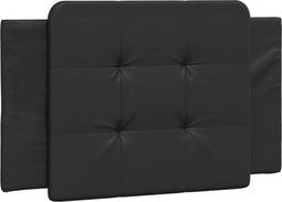 vidaXL - Hoofdbordkussen - 90 - cm - kunstleer - zwart