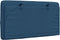 vidaXL - Hoofdbordkussen - 90 - cm - stof - blauw