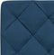vidaXL - Hoofdbordkussen - 90 - cm - stof - blauw