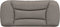 vidaXL - Hoofdbordkussen - 90 - cm - stof - taupe