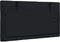 vidaXL - Hoofdbordkussen - 90 - cm - stof - zwart