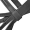 vidaXL - Hoofdstel - leer - met - gecombineerde - neusriem, - teugels - en - bit - zwart - full
