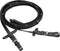 vidaXL - Hoofdstel - leer - met - gecombineerde - neusriem, - teugels - en - bit - zwart - full