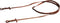 vidaXL - Hoofdstel - leer - met - gecombineerde - neusriem, - teugels - en - bit - bruin - cob