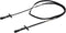 vidaXL - Hoofdstel - leer - met - gecombineerde - neusriem, - teugels - en - bit - zwart - full