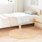 vidaXL - Hoogpolig - vloerkleed - NAVARRA - 100x100 - cm - polyester - beige