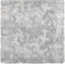vidaXL - Hoogpolig - vloerkleed - NAVARRA - 120x120 - cm - polyester - lichtgrijs