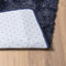 vidaXL - Hoogpolig - vloerkleed - NAVARRA - 120x120 - cm - polyester - marineblauw