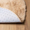 vidaXL - Hoogpolig - vloerkleed - NAVARRA - 120x120 - cm - polyester - beige