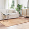 vidaXL - Hoogpolig - vloerkleed - NAVARRA - 120x170 - cm - polyester - beige