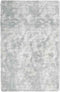 vidaXL - Hoogpolig - vloerkleed - NAVARRA - 130x200 - cm - polyester - lichtgrijs