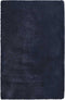 vidaXL - Hoogpolig - vloerkleed - NAVARRA - 130x200 - cm - polyester - marineblauw