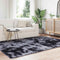 vidaXL - Hoogpolig - vloerkleed - NAVARRA - 130x200 - cm - polyester - donkergrijs