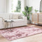 vidaXL - Hoogpolig - vloerkleed - NAVARRA - 130x200 - cm - polyester - stoffig - roze