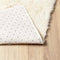 vidaXL - Hoogpolig - vloerkleed - NAVARRA - 130x200 - cm - polyester - crèmekleurig