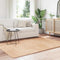 vidaXL - Hoogpolig - vloerkleed - NAVARRA - 130x200 - cm - polyester - beige