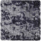 vidaXL - Hoogpolig - vloerkleed - NAVARRA - 160x160 - cm - polyester - donkergrijs