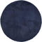vidaXL - Hoogpolig - vloerkleed - NAVARRA - 160x160 - cm - polyester - marineblauw