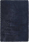 vidaXL - Hoogpolig - vloerkleed - NAVARRA - 160x230 - cm - polyester - marineblauw